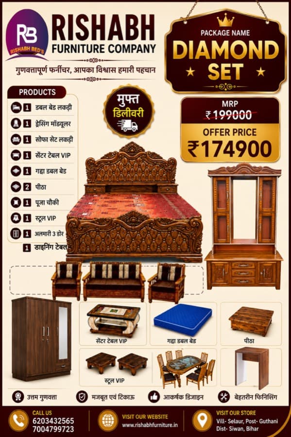 Diamond Set combo offer — 10 items for ₹1,74,900